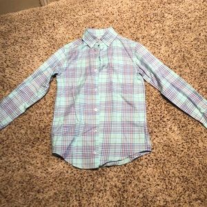 boys size 8 long sleeve class/club button down
